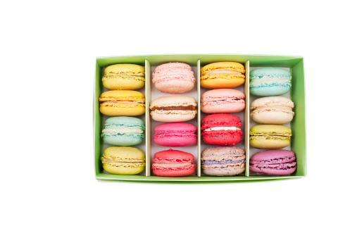 confezione carta macaron