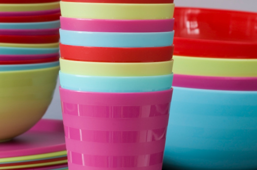 ciotole bicchieri melamina plastica