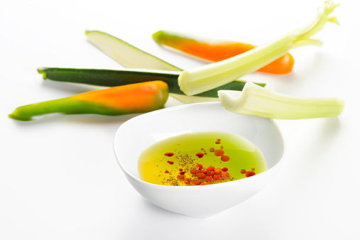 pinzimonio verdure olio 