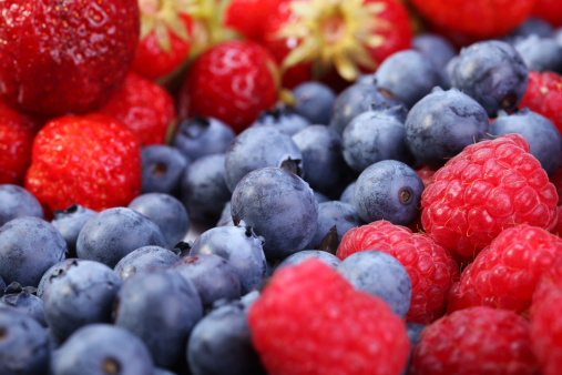 frutti di bosco mirtilli