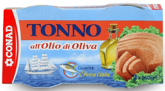 tonno conad olio
