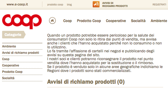 coop richiamo sito 2014