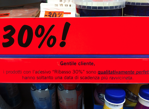 Prodotti in scadenza ribasso offerta lidl