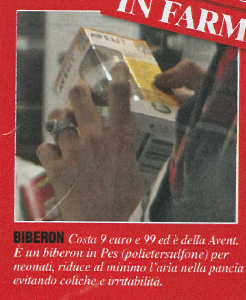 Belen Rodriguez biberon chi