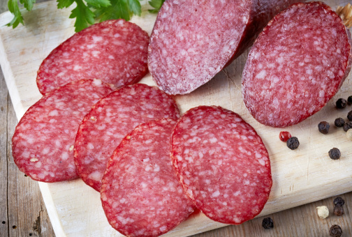 salame affettati insaccati