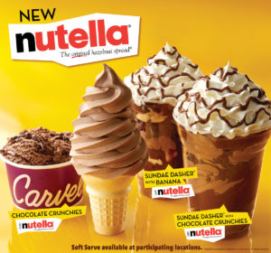 Gelati Nutella Carvel
