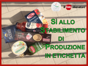 stabilimento produzione petizione