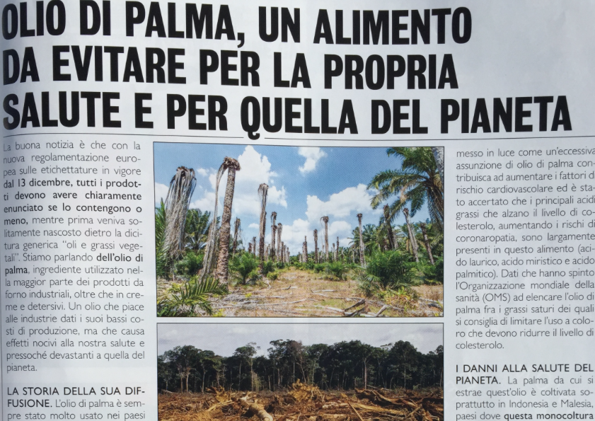 dolce vita olio di palma
