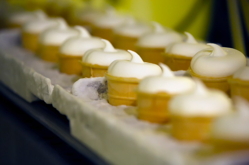 Running belt with ice-cream Listeria nel gelato