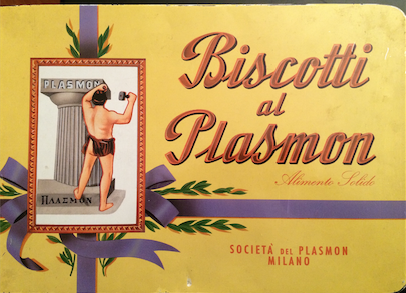 biscotti plasmon scatola antica