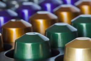 Choice of coffee capsules