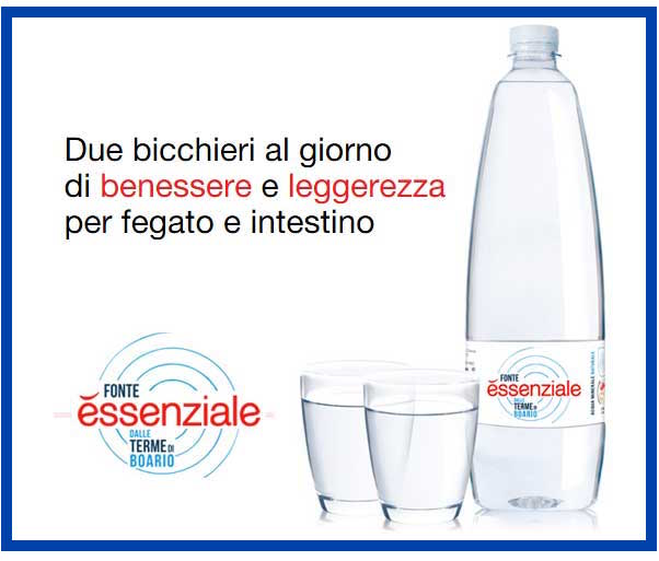 essenziale acqua minerale