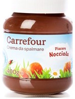 carrefour vasetto crema nocciole