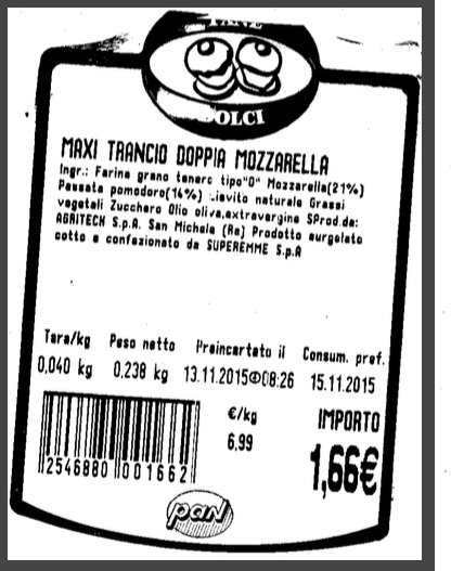 Oli vegetali pan pizza