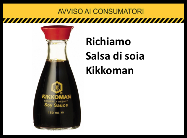 richiamo salsa di soia kikkoman coop