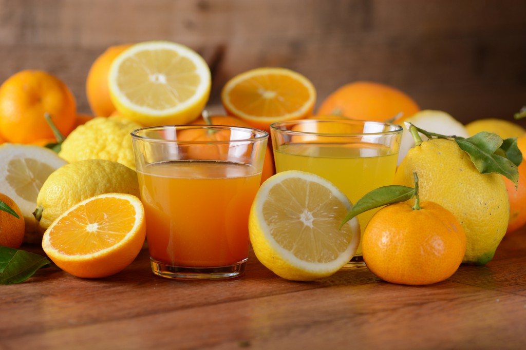 Vitamina C, agrumi e succhi
