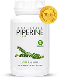 piperine forte Pubblicità ingannevole