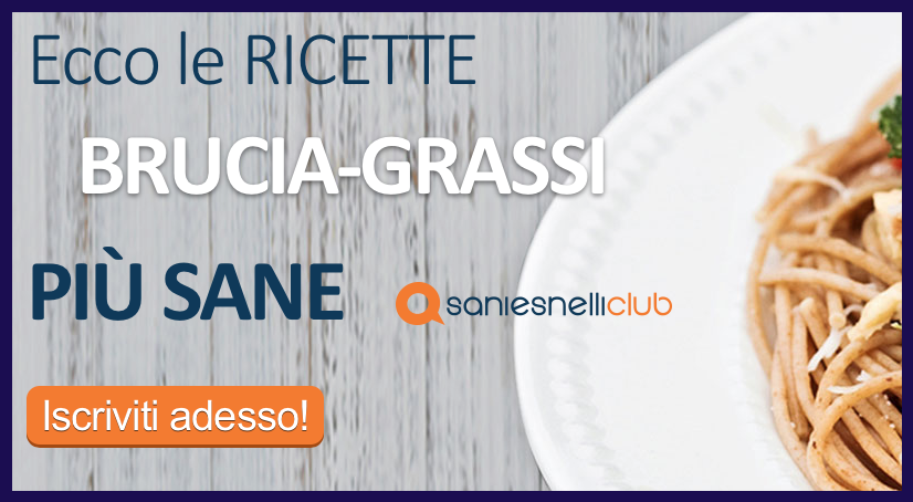 sanie snelli club ricette pubblicità ingannevole