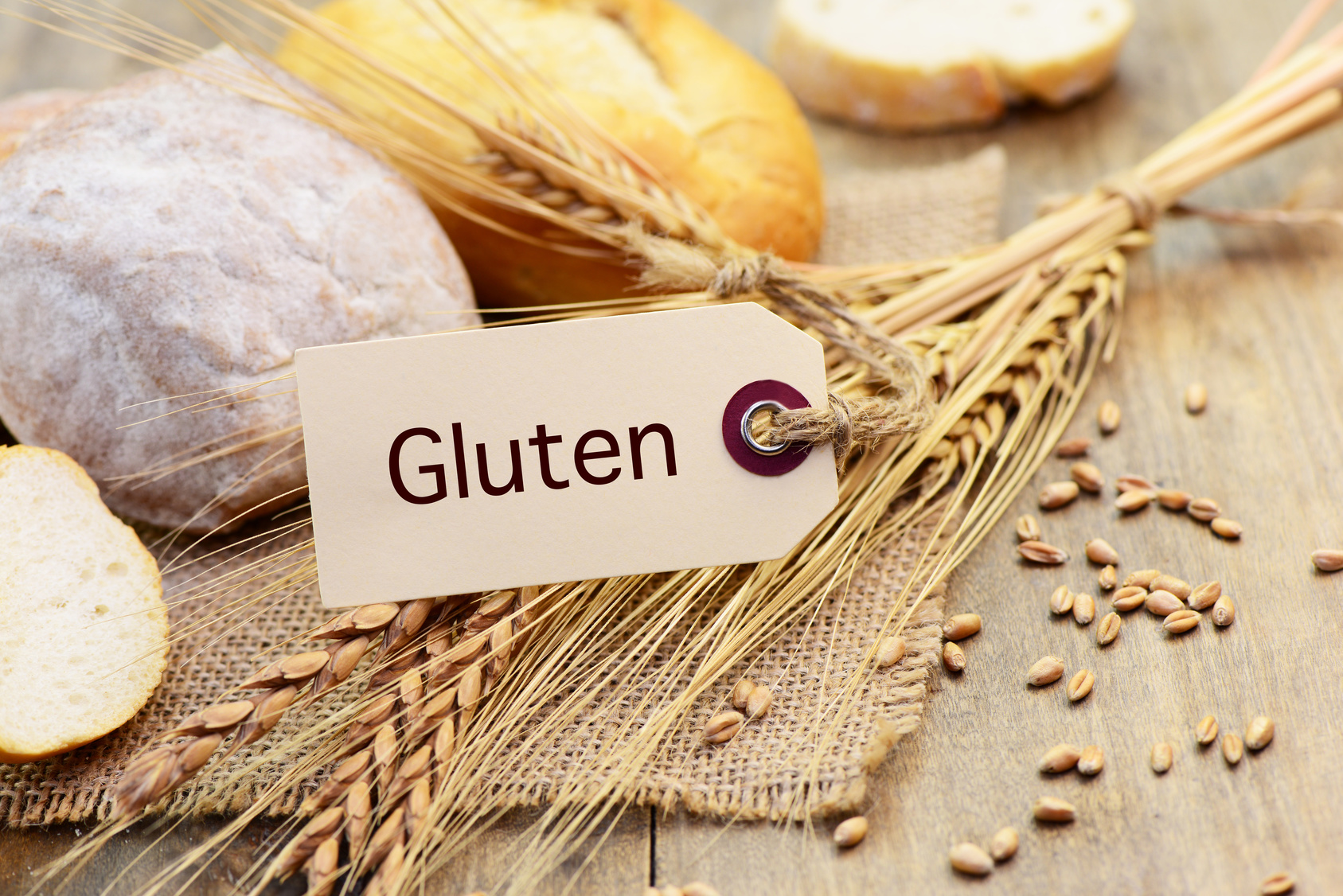 Gluten glutine spighe pane celiachia celiachi