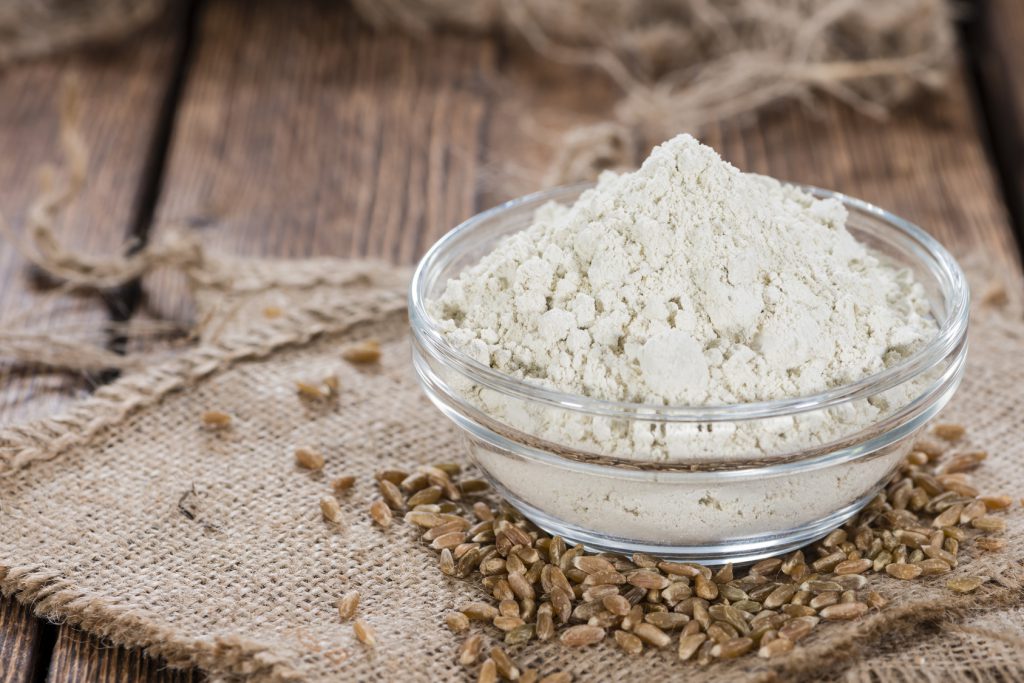 farine, farina integrale farro