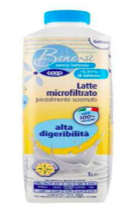 Latte microfiltrato alta digeribilità BeneSì Coop