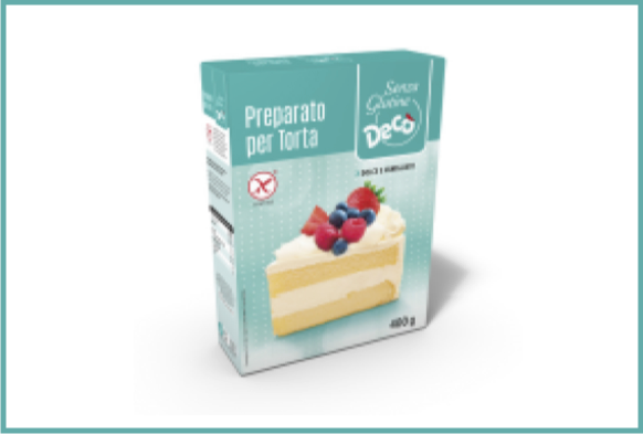 preparato per torta deco