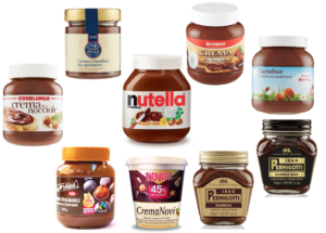 nutella creme nocciola cacao spalmabili novi pernigotti