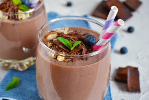 smoothie frullato cacao cioccolato dolci