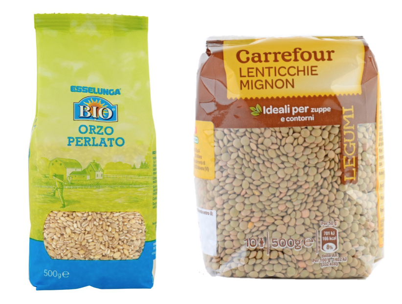 orzo perlato esselunga lenticchie carrefour