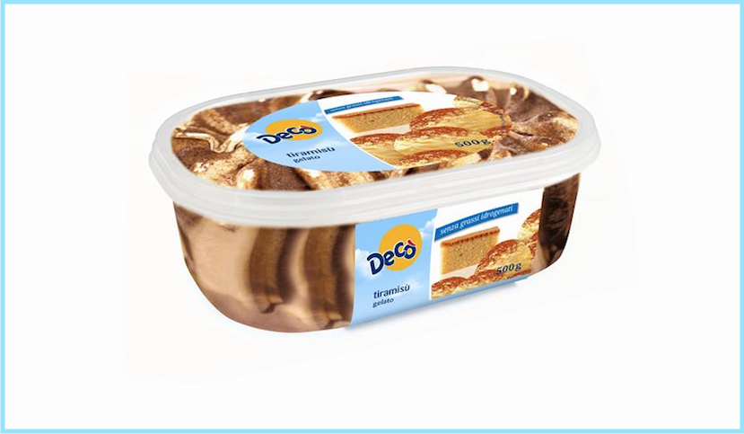 vaschetta gelato tramisu deco richiamo
