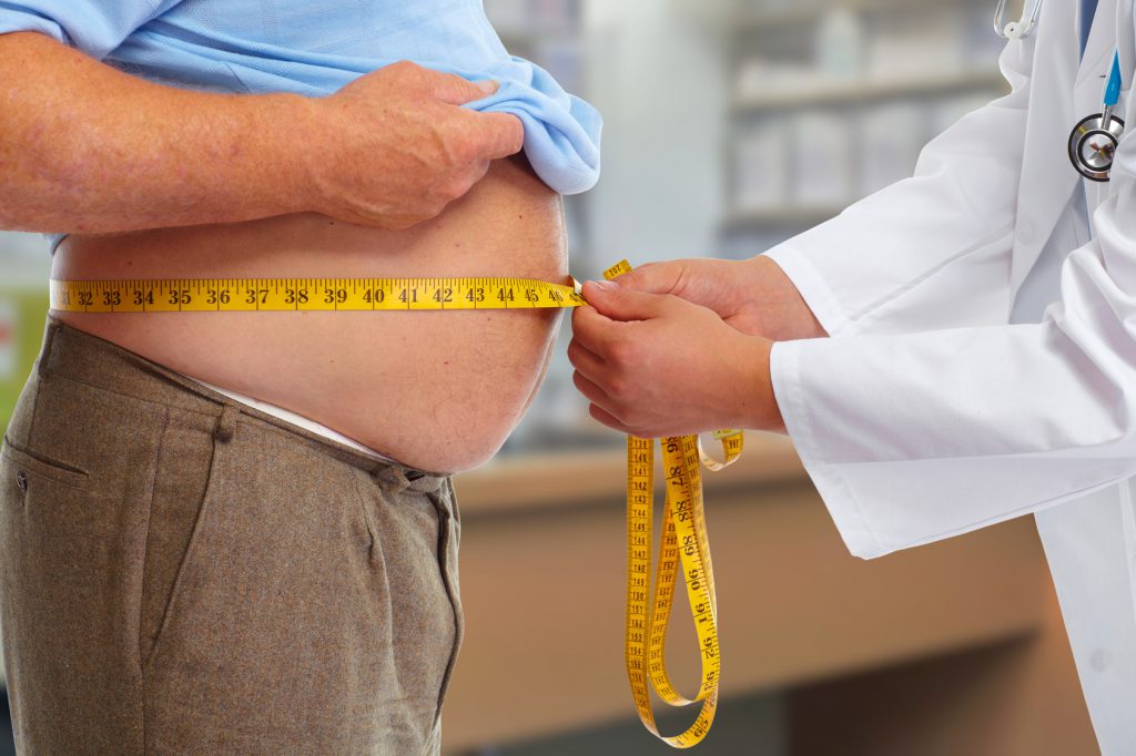 ospedale medico misura girovita paziente obeso obesita sovrappeso