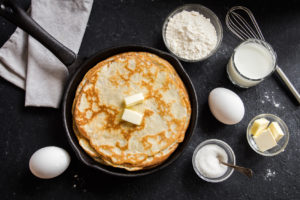 padella crepes ingredienti