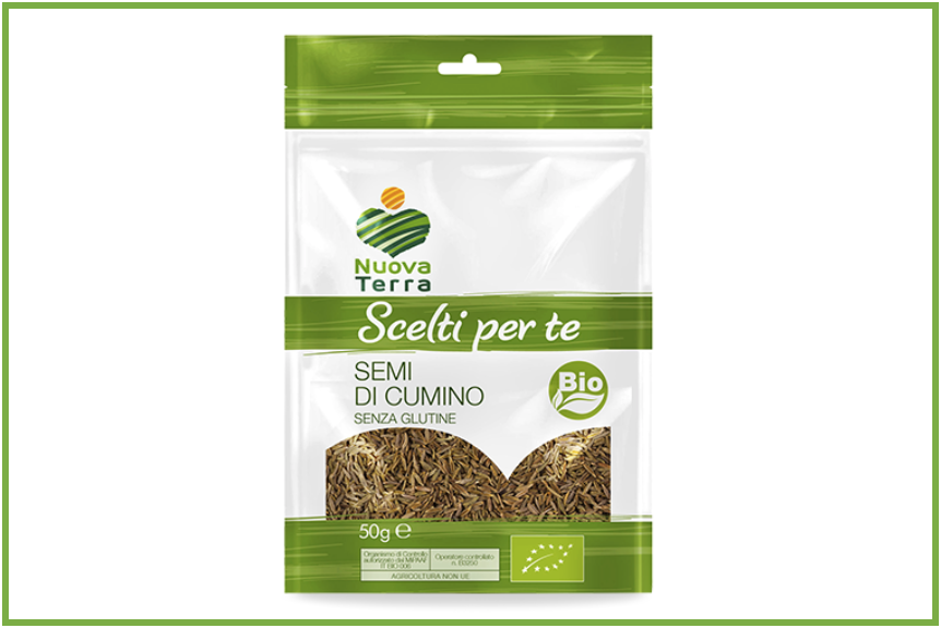 richiamo semi di cumino nuova terra