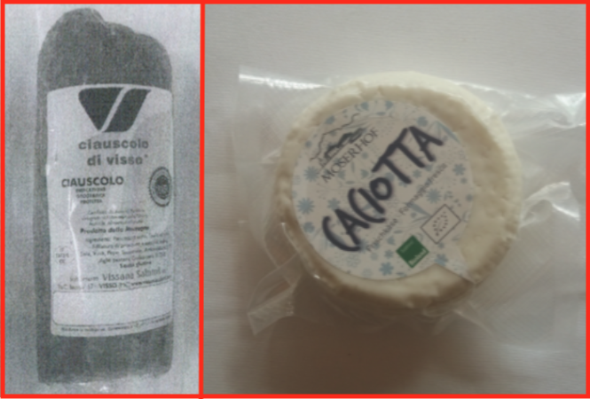 caciotta di pecora ciauscolo di visso richiamo