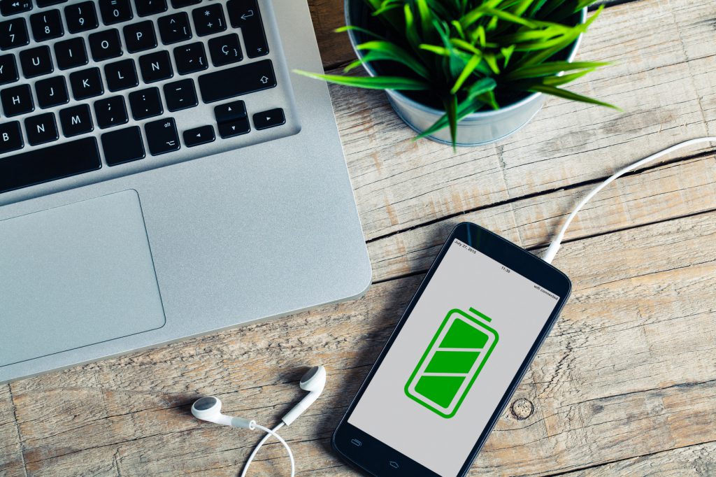 batteria smartphone etichetta nutrizionale