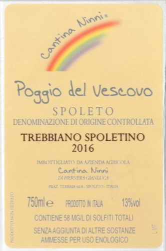 Vino naturale etichetta