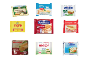 sottilette fettine di latte marche 2018