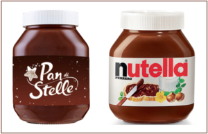 nutella ferrero crema spalmabile nocciole pan di stelle mulino bianco barilla