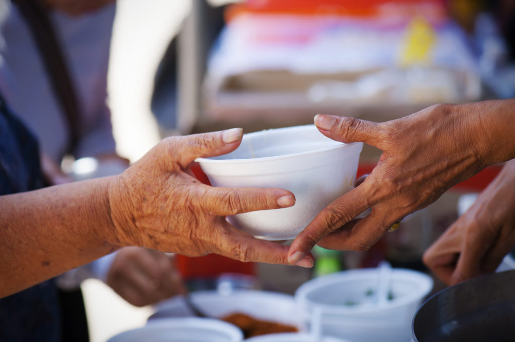 donazione di cibo