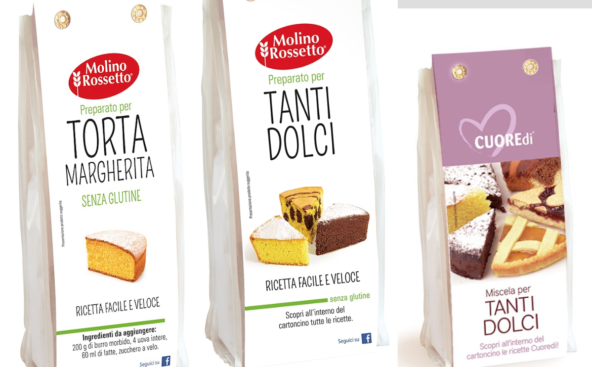 Molino Rossetto richiamo preparato per dolci