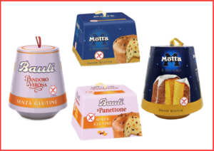 bauli motta panettone pandoro senza glutine