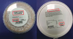 richiamo tortina alla ricotta stabinger etichetta