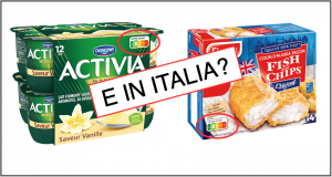 Findus danone activia nutri-score