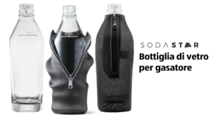 bottiglie vetro gasatore sodastar aldi
