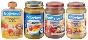 purea di frutta babylove aflatossine