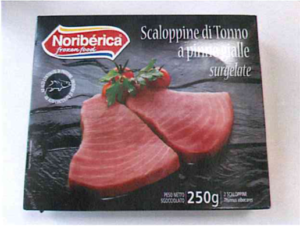 scaloppine tonno noriberica richiamo istamina