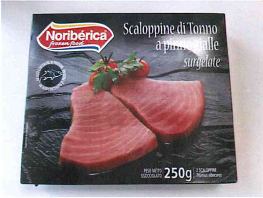 scaloppine tonno noriberica richiamo istamina