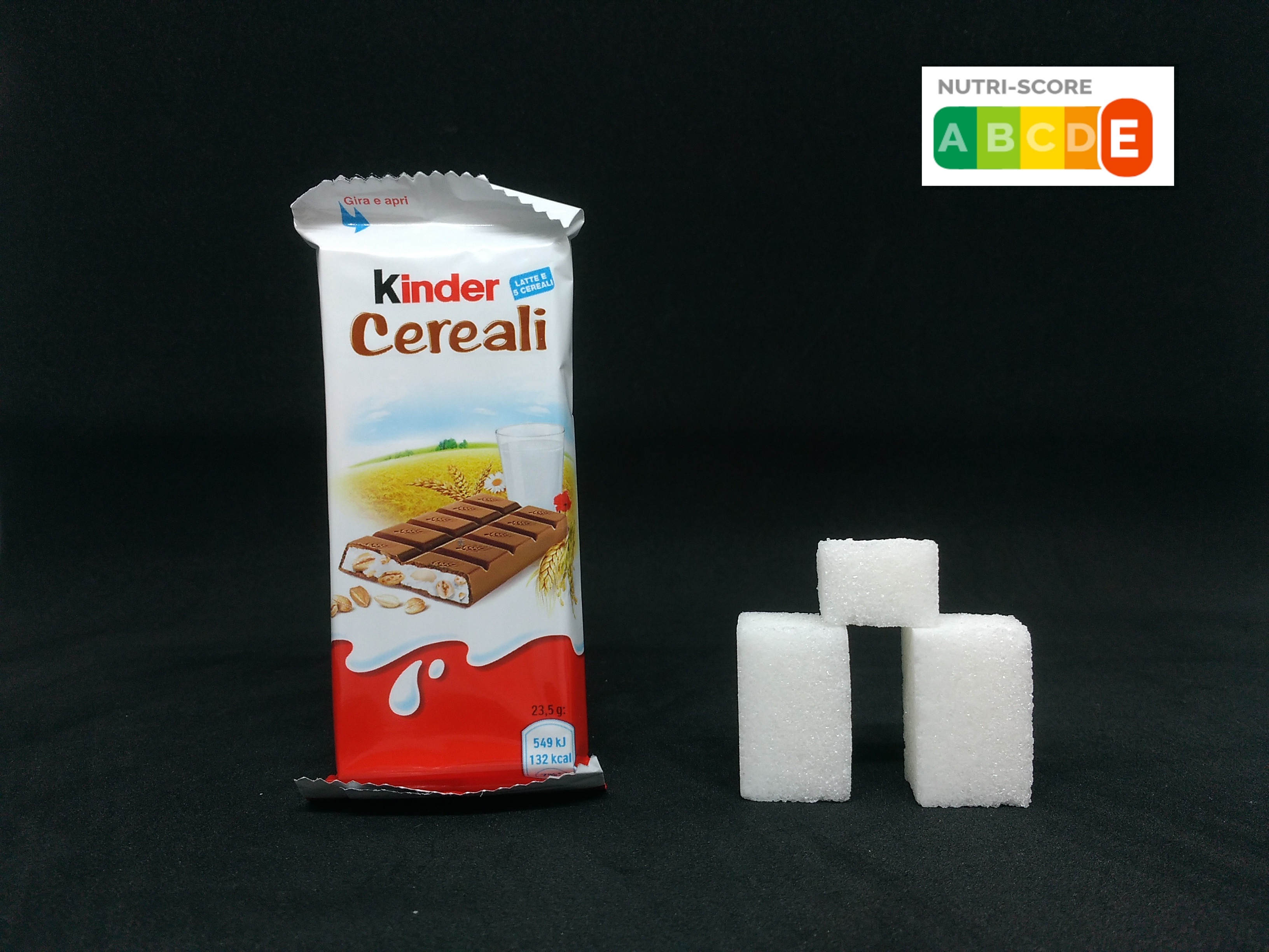 kinder cereali zucchero