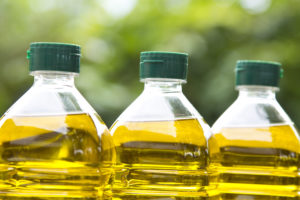 olio d'oliva plastica PET