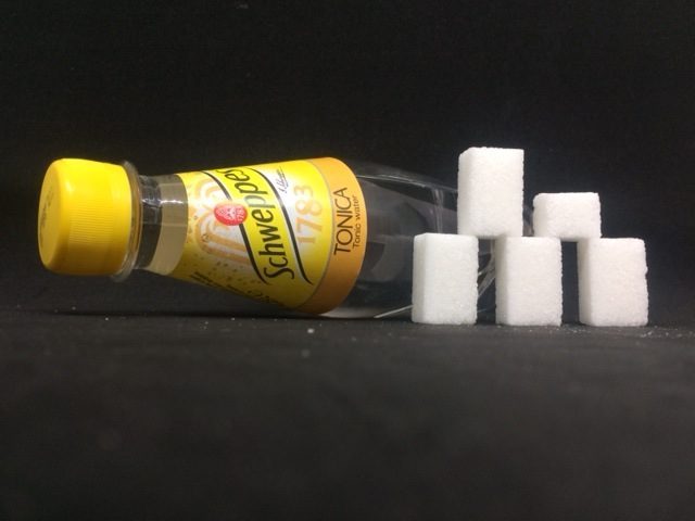 schweppes 250 ml bottiglietta zucchero zollette